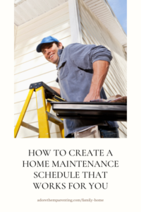 man on ladder making home repairs