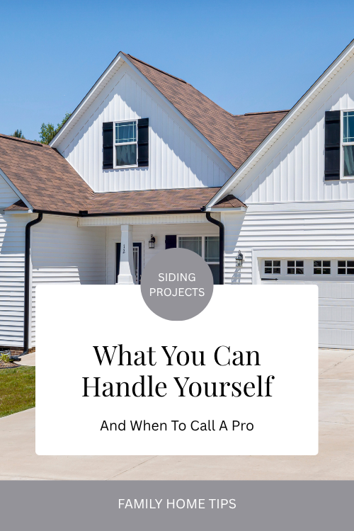 house with white siding