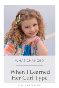 girl with curly hair