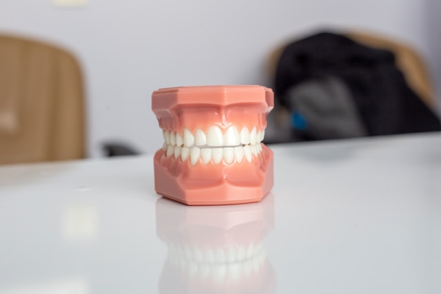 a set of teeth