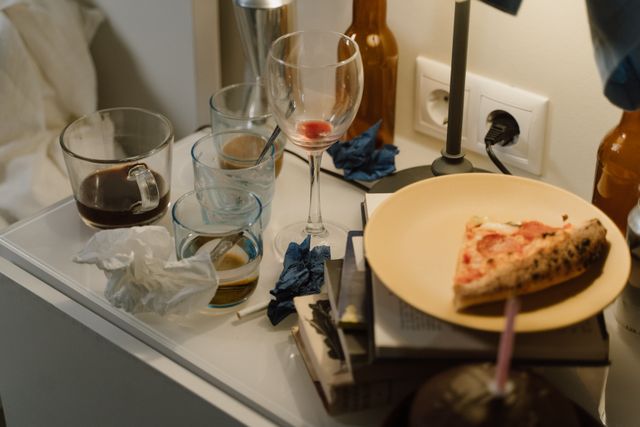 dirty dishes