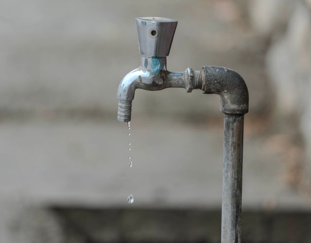 leaking pipe